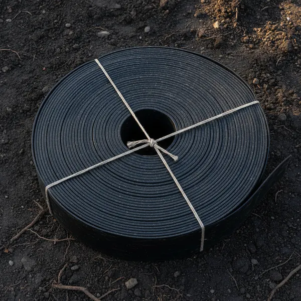 PVC sleeves for protecting the earthing conductor