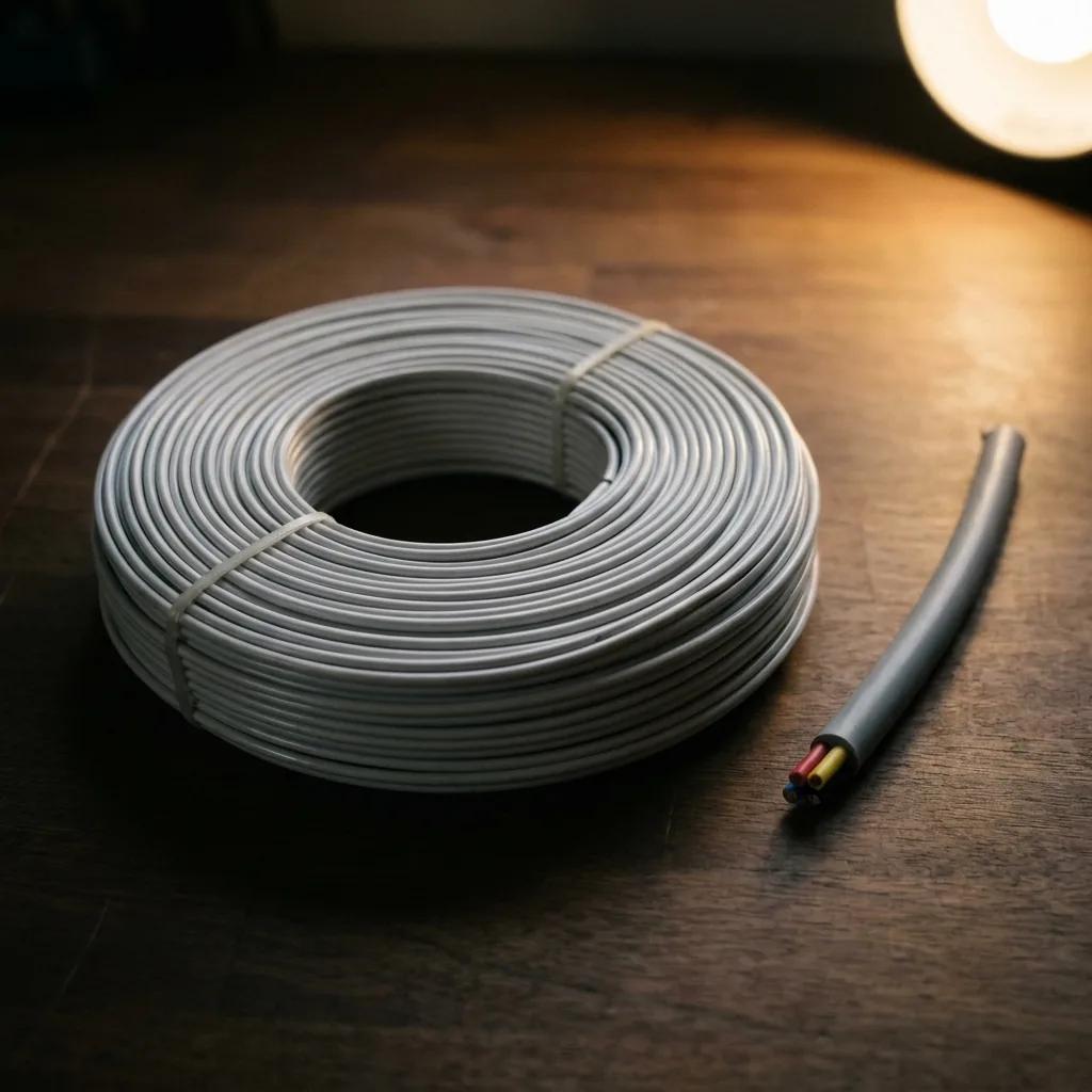 Coil of Polycab FRLS-H house wire